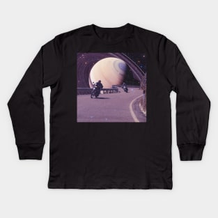 Bike Ride Kids Long Sleeve T-Shirt